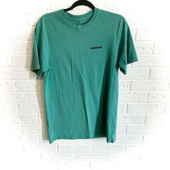 Patagonia Men’s P-6 Double Sided Logo Responsibili T-Shirt Size Small - Picture 1 of 4